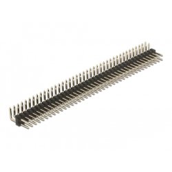 Stiftleiste 40 Pin, Rastermaß 2,54 mm, 2-reihig, gewinkelt, 5 Stück