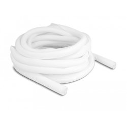 DeLOCK Braided Sleeve self-closing 10 m x 19 mm white