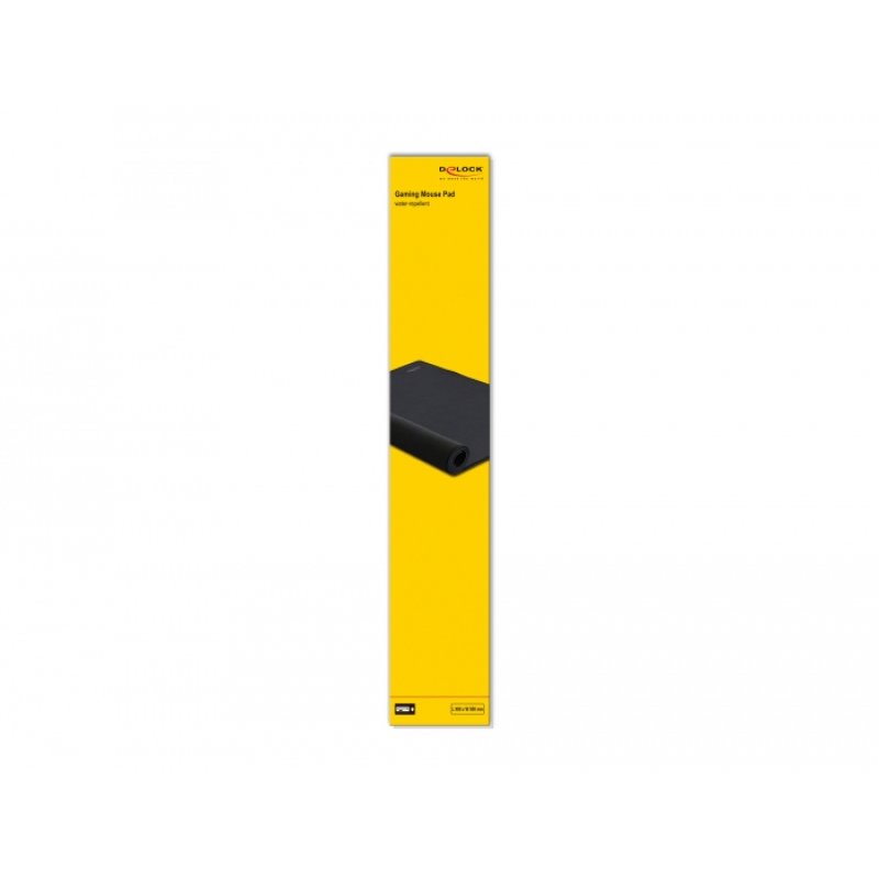 DeLOCK 12027 mouse pad Gaming mouse pad Black