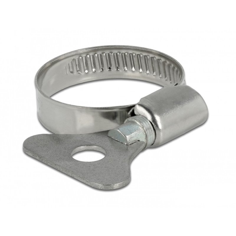DeLOCK Collier de tuyau à papillon 22 à 32 mm, 10 unités métal