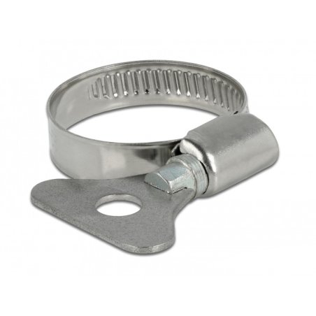 DeLOCK Collier de tuyau à papillon 22 à 32 mm, 10 unités métal