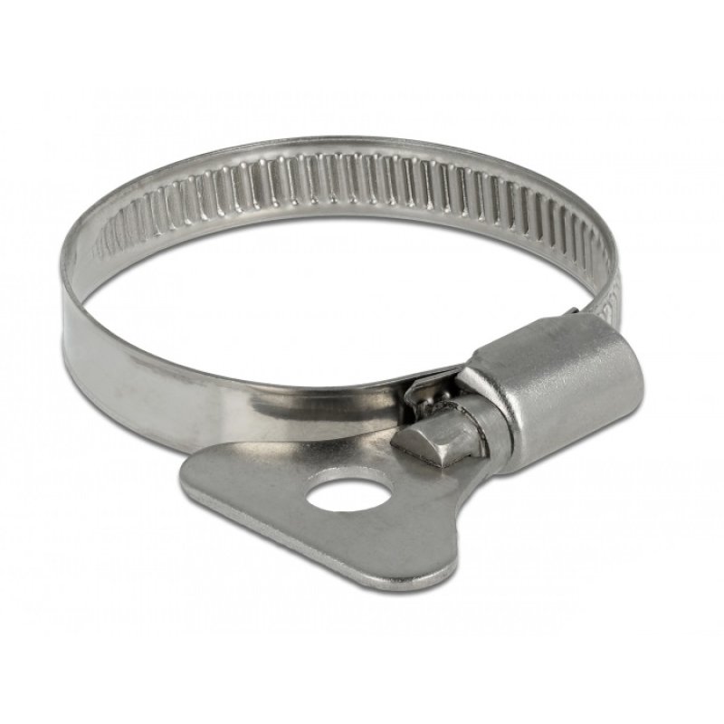 DeLOCK Butterfly Hose Clamp 32 - 50 mm 10 pieces metal