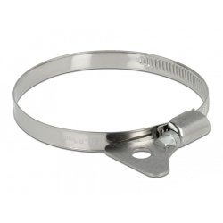 DeLOCK Butterfly Hose Clamp 60 - 80 mm 10 pieces metal