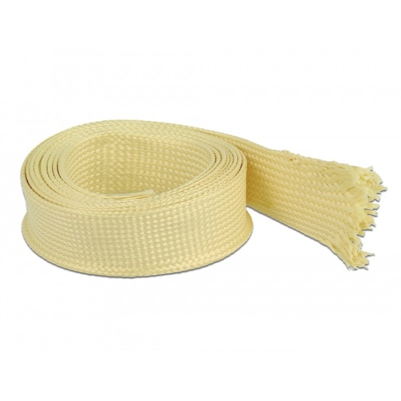 DeLOCK Braided Sleeve made of aramid fibers 2 m x 25 mm