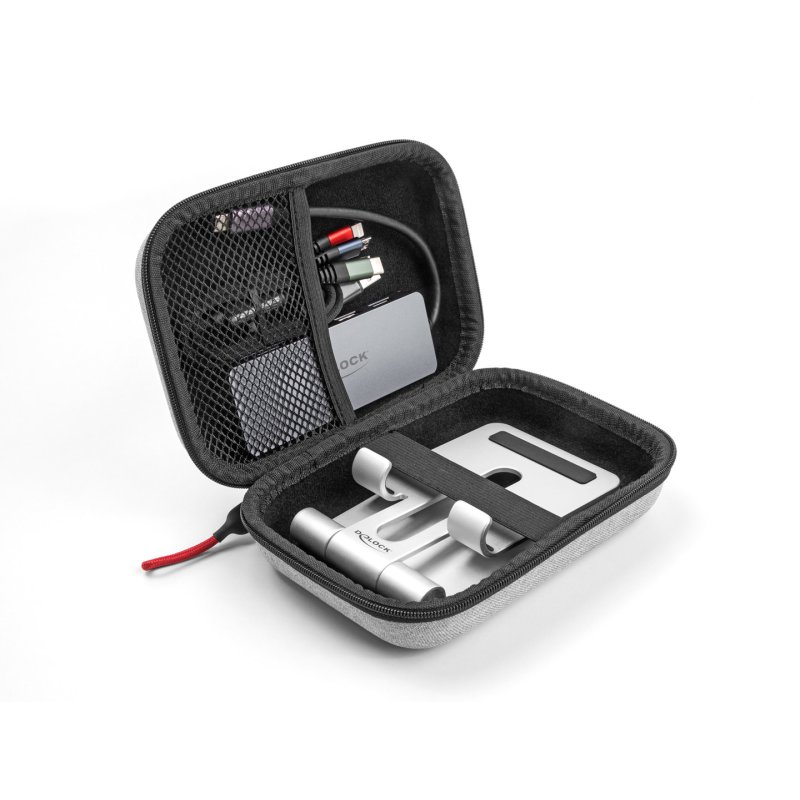 DeLOCK Sac de protection pour accessoires 16,5 x 11,5 x 6 cm