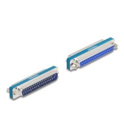 DeLOCK Filtre de suppression d’interférence RF/EMI D-Sub 37 broches mâles à femelles avec induction passe-bas