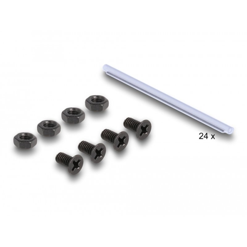 DeLOCK Fiber Optic Splice Cassette 24 fibers white