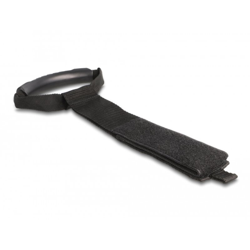 DeLOCK Carrying Strap with hook-and-loop fastener L 560 x W 50 mm black 2 pieces