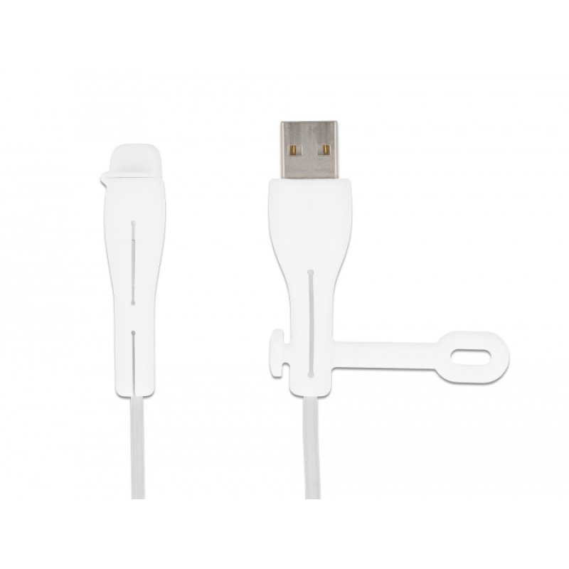 Staubschutz für USB Typ-A Stecker und USB Type-C™ Stecker Set 2 Stück weiß