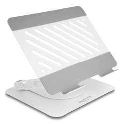 DeLOCK Tablet and Laptop Stand Holder adjustable aluminium - 360° rotateable