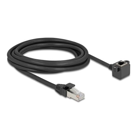 DeLOCK 81099 câble de réseau Noir 3 m Cat6 F/UTP (FTP)