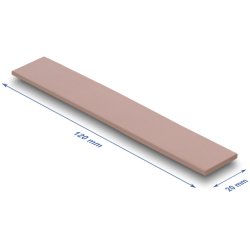 DeLOCK 18484 combiné de dissipateurs thermiques Pad thermique 3 W/m·K