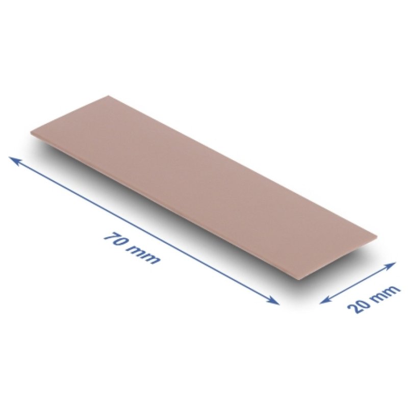 DeLOCK 18479 heat sink compound Thermal pad 3 W/m·K