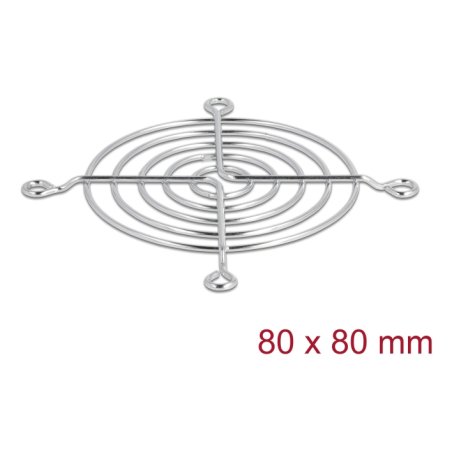 DeLOCK 67306 pièce et accessoire pour systèmes de refroidissement d'ordinateurs Grille de ventilation