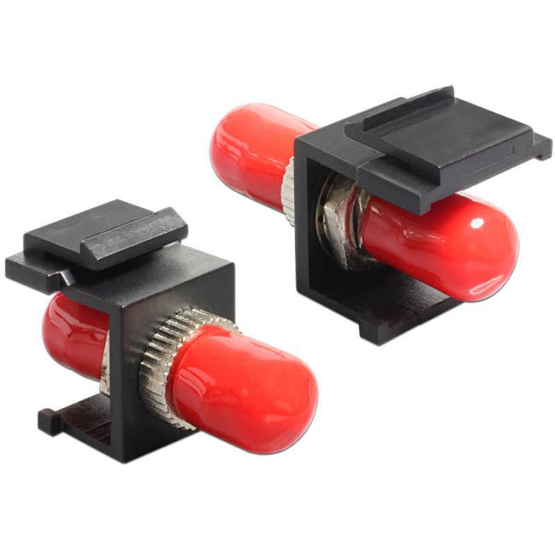 Keystone Modul ST Simplex Buchse ST Simplex Buchse schwarz