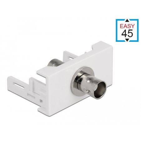 DeLOCK Module BNC Easy 45, port femelle 22,5 x 45 mm