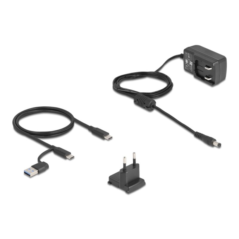 USB 10 Gbps Dockingstation für 2.5? / 3.5? SATA HDD / SSD oder M.2 NVMe PCIe oder SATA SSD mit Lüfter