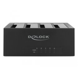 DeLOCK 63930 Station d'accueil de disques de stockage USB 3.2 Gen 1 (3.1 Gen 1) Type-B Noir