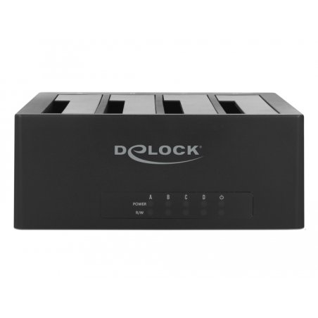DeLOCK 63930 Station d'accueil de disques de stockage USB 3.2 Gen 1 (3.1 Gen 1) Type-B Noir