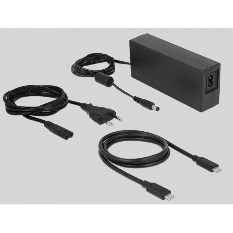 DeLOCK 63930 storage drive docking station USB 3.2 Gen 1 (3.1 Gen 1) Type-B Black