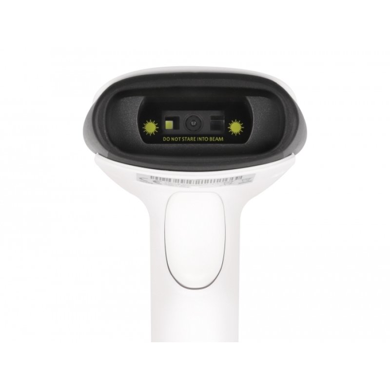 Barcode Scanner 1D und 2D für 2,4 GHz, Bluetooth oder USB - weiß
