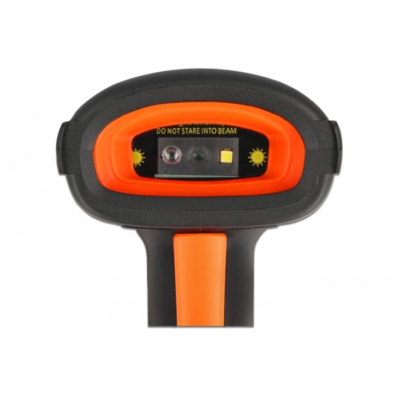 DeLOCK Scanner industriel de code-barres 1D et 2D pour 2,4 GHz, Bluetooth ou USB