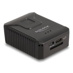 DeLOCK Scanner de codes-barres portable 1D et 2D avec 2,4 GHz ou Bluetooth - pour gant 90606 et 90609