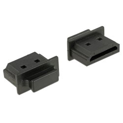 DeLOCK 64029 socket safety cover HDMI A Black 10 pc(s)