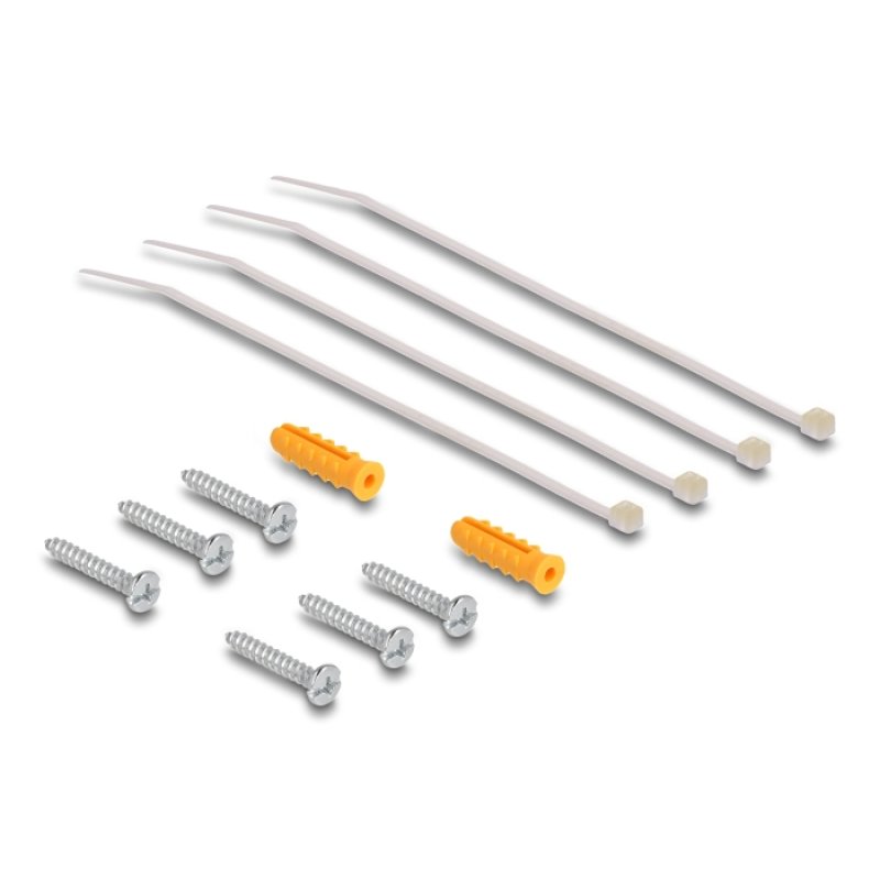 DeLOCK Boitier mural Keystone, 6 ports, blanc