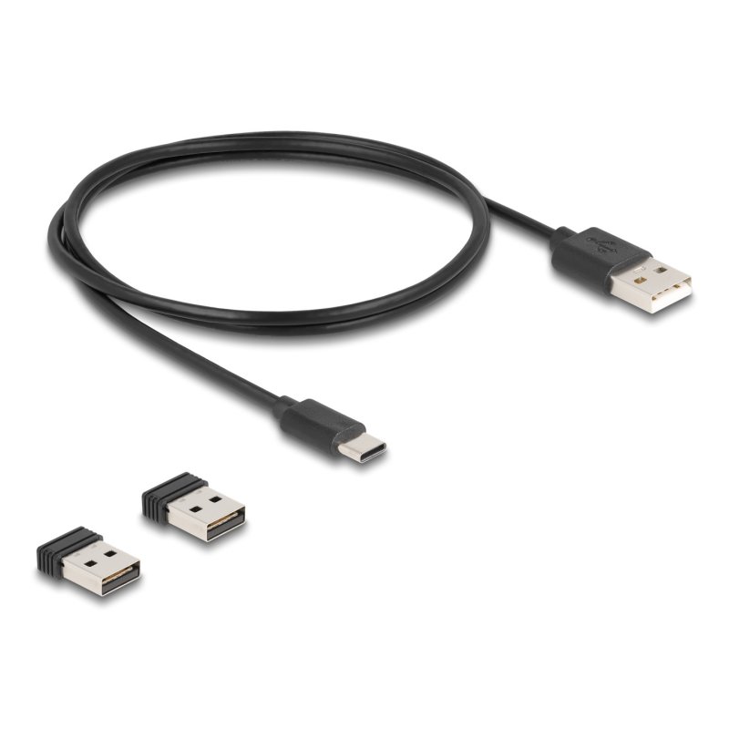 DeLOCK Anneau de scanner de codes-barres 1D et 2D avec 2,4 GHz ou Bluetooth (2 unités) station de chargement