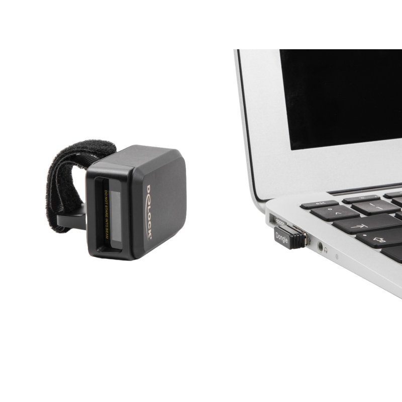 Ringbarcode Scanner 1D und 2D mit 2,4 GHz oder Bluetooth (2 Stück) Ladestation