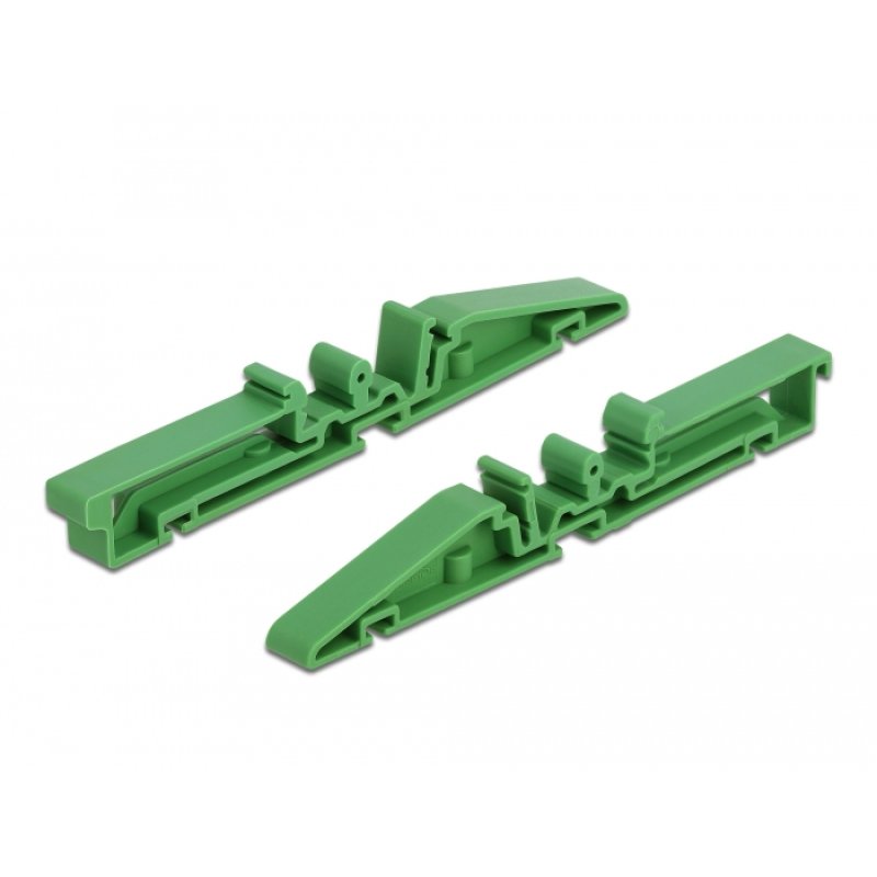 Hutschienenclip für Platine 122 mm 4 Stück