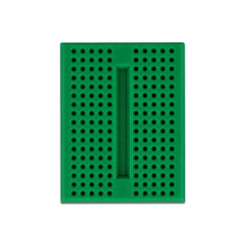 DeLOCK Experimental Mini Breadboard 170 contacts green
