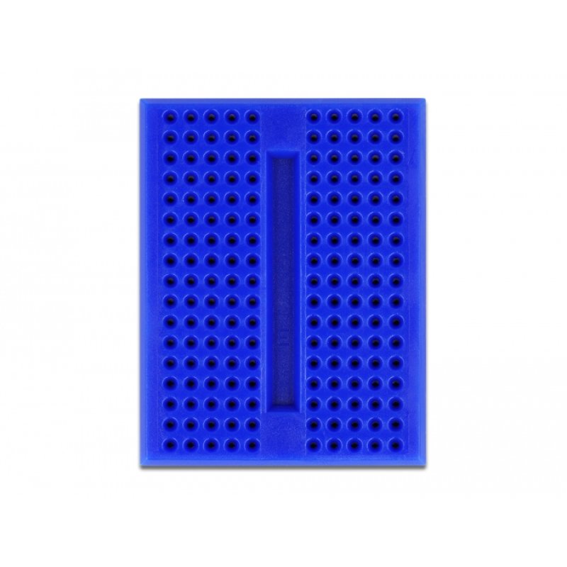DeLOCK Experimental Mini Breadboard 170 contacts blue