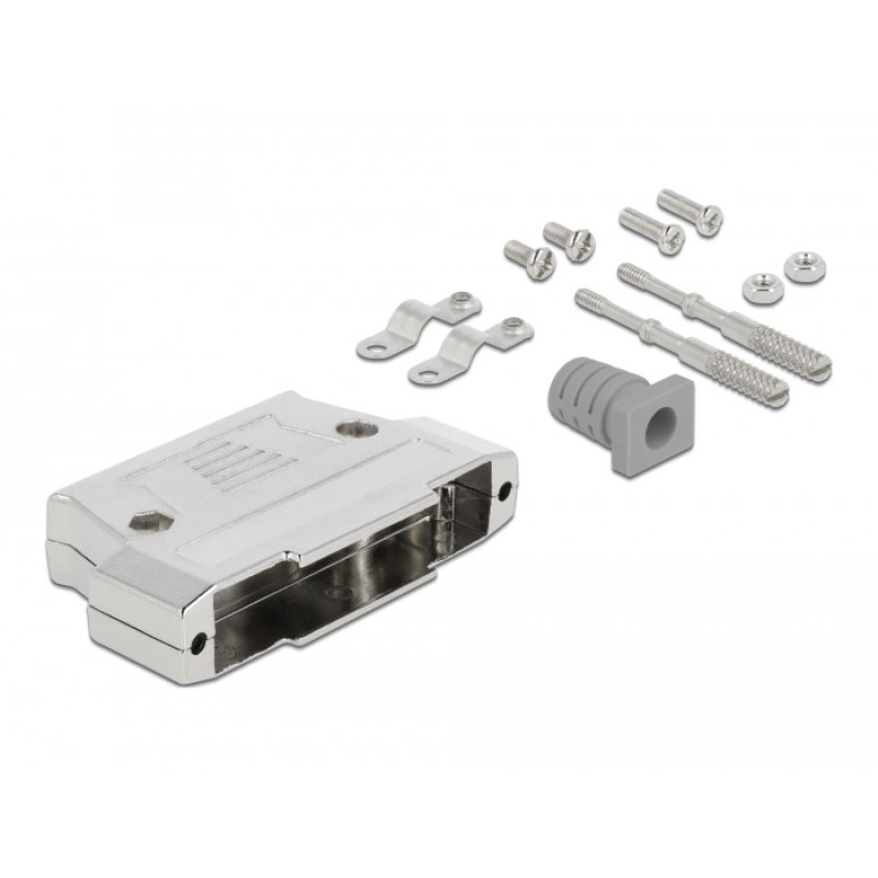 DeLOCK Boitier pour connecteur D-Sub 37 métallique