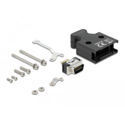 DeLOCK MDR male 14 pin solder connection with housing