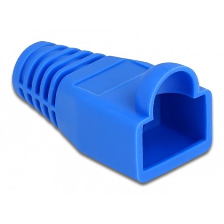 DeLOCK Réducteur de tension pour RJ45 mâle, bleu, 20 unités