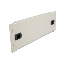DeLOCK 10″ Network Cabinet Blind Cover tool free 2U grey