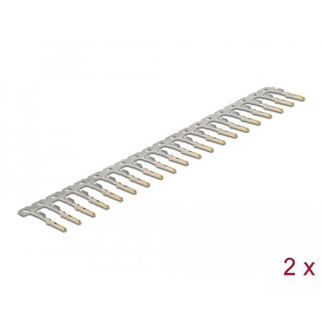 Crimp-Kontakte für D-Sub HD Crimp Buchse 40 Stück