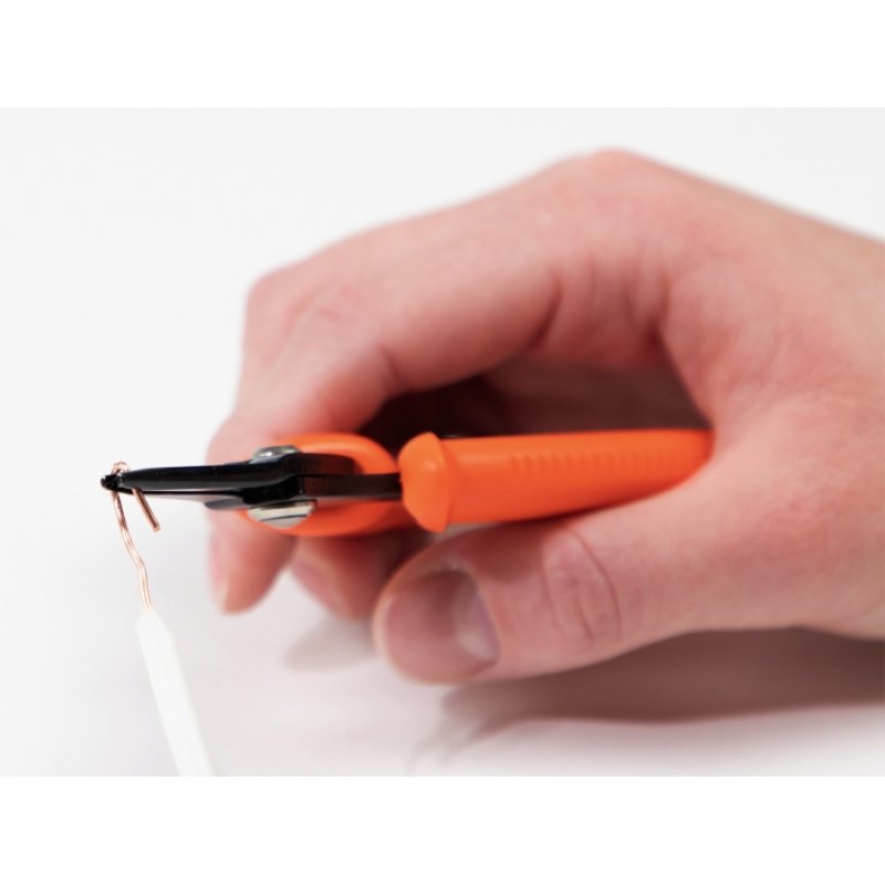 DeLOCK Long Nose pliers orange 14.2 cm