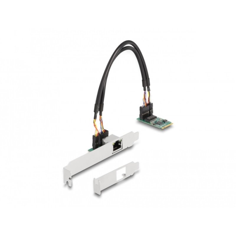 M.2 Key B M 1 x RJ45 2,5 Gigabit LAN Netzwerkkarte