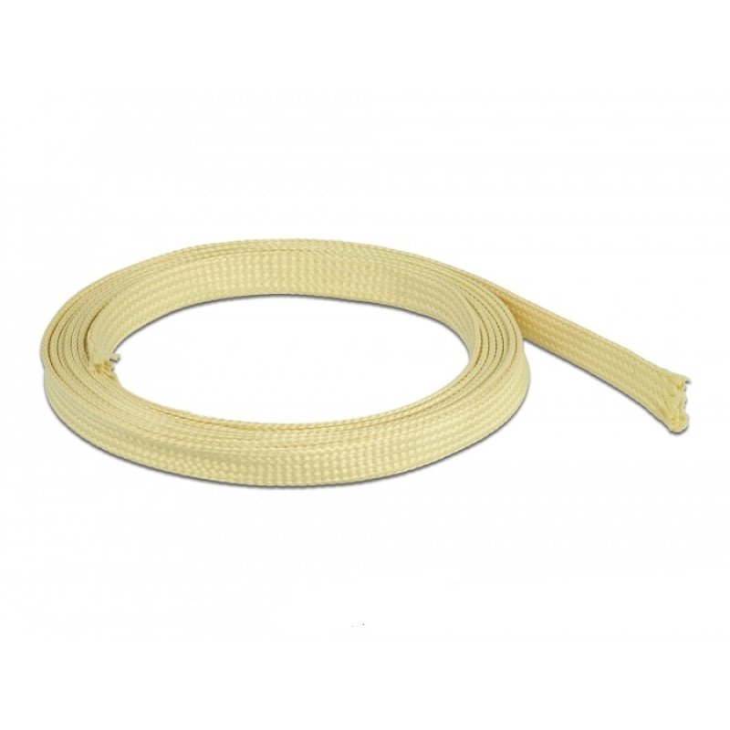 DeLOCK Manchon tressé en fibres d’aramide, 2 m x 10 mm