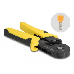 DeLOCK Tool for crimping wire end ferrules self-adjusting – square