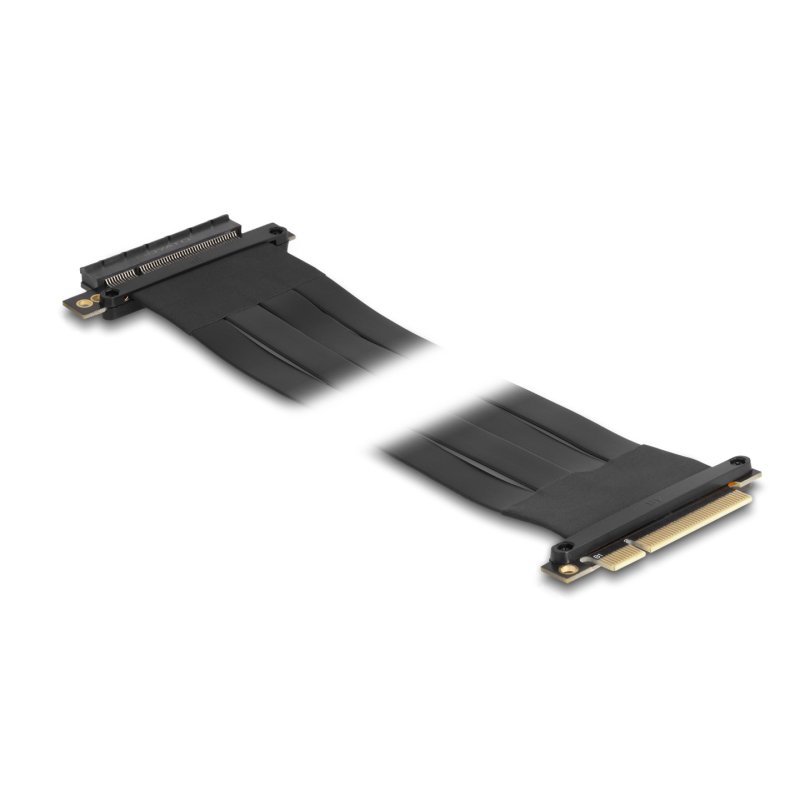 Riser Karte PCI Express x8 Stecker zu x8 Slot mit Kabel 60 cm