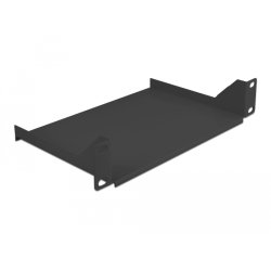 DeLOCK Etagère 10″ pour armoire de réseau, 1 unité, noir