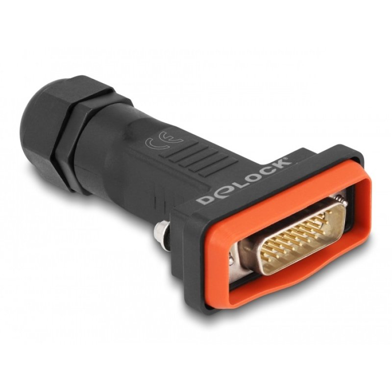 DeLOCK D-Sub HD 26 broches avec logement étanche IP67