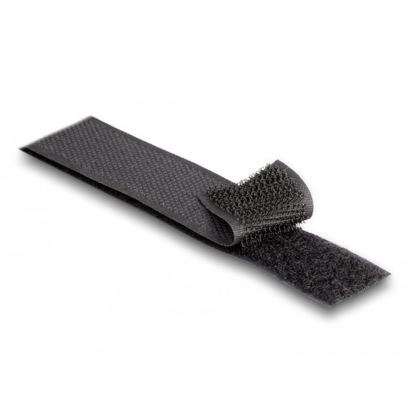 DeLOCK Rouleau de bande scratch L 15 m x l 25 mm, noir
