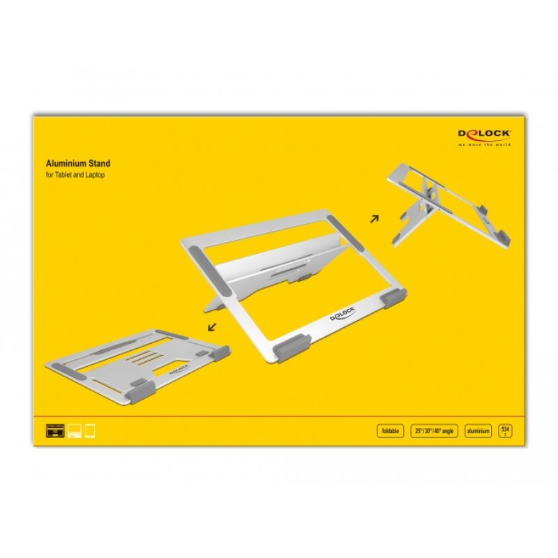 Tablet und Notebook Standhalterung ideal für Reisen