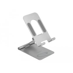DeLOCK Smartphone Stand adjustable aluminium (122 g)
