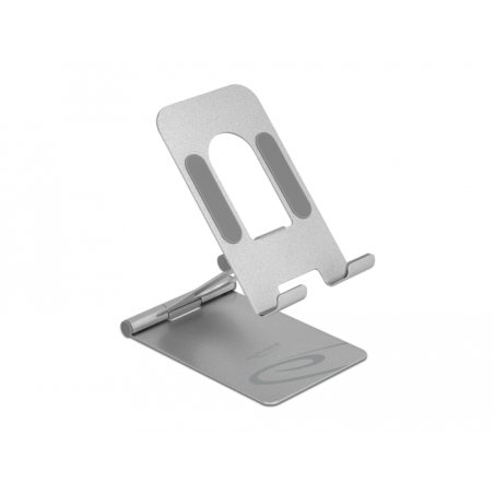 DeLOCK Smartphone Stand adjustable aluminium (122 g)